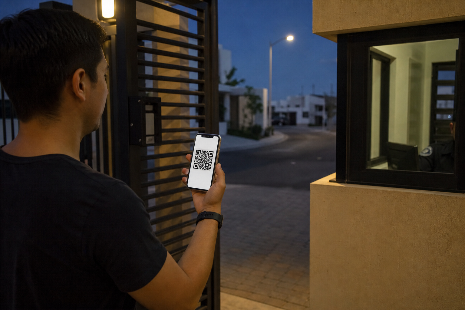Validación de acceso con código QR